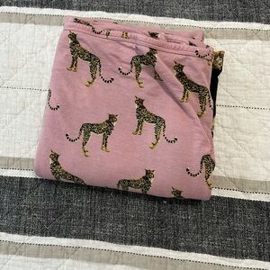 Pink Leopard Print Patoo Blanket
